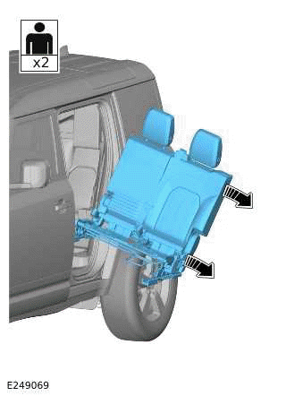 Second Row Left Seat - 110